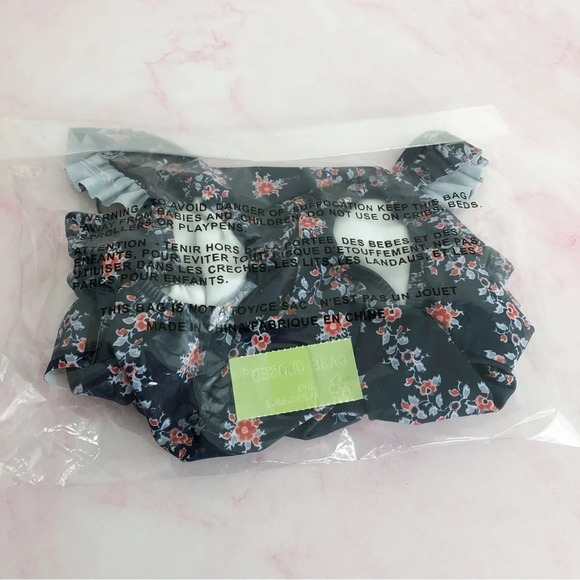 NWT Janie and Jack swimsuit Merchant Marine floral smocked one piece 0-3 months - Picture 4 of 4